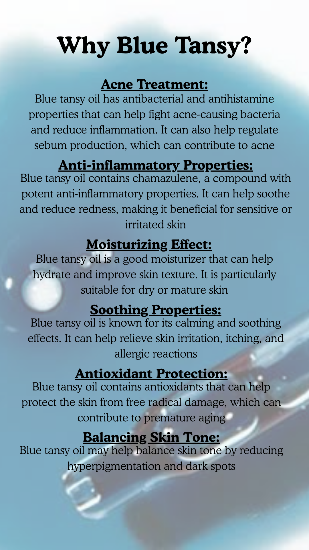 BLUE TANSY Facial Moisturizer