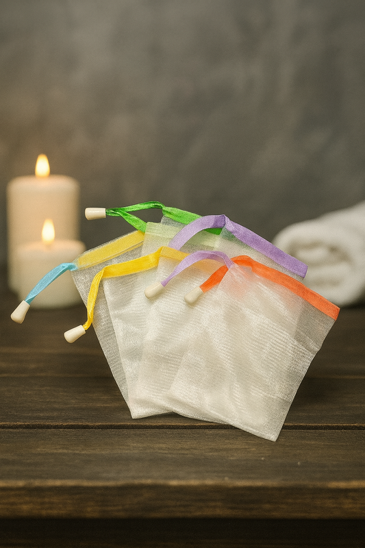 Exfoliating Soap Saver Mesh Bags