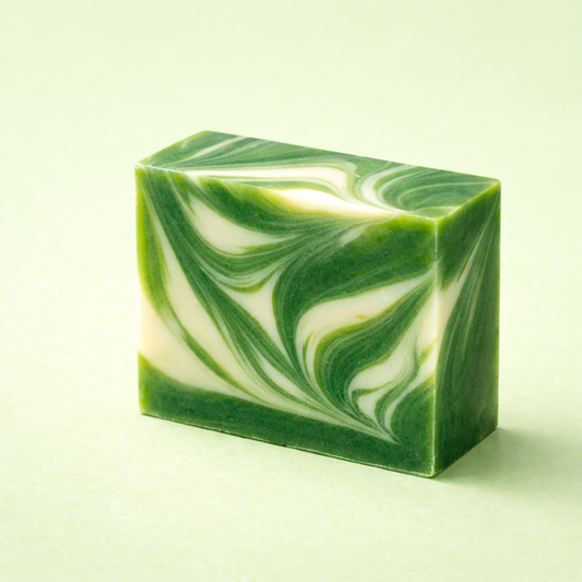 Emerald Detox Tallow Soap Bar – Clarifying Natural Soap for Acne, Oily & Problem Skin (PRE ORDER)