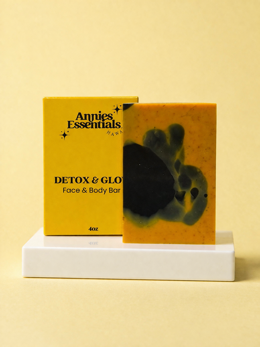 Detox & Glow Dual Action Tallow Soap - Acne and Hyperpigmentation Prone Skin